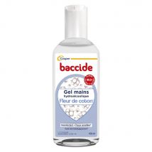Baccide Gel Mains Désinfectant Hydroalcoolique Fleur de coton Peaux sensibles 100 ml - Easypara