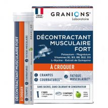 Granions Fuerte relajante muscular 2x15 comprimidos masticables - Easypara