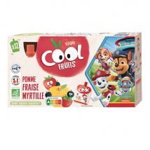Vitabio Cool Fruits Compota en calabazas para niños A partir de 3 años 12x90g - Easypara