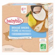 Babybio Leche de oveja ecológica 6 meses Biberón 4x85g - Easypara