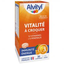 Alvityl Vitality Masticable Sabor Naranja 30 comprimidos - Easypara