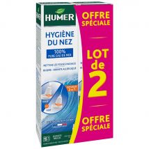 Humer Higiene nasal agua de mar isotónica adultos 2x150ml - Easypara