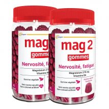 Mag 2 Magnesio + Vitamina B6 Frambuesa 2x45 Gominolas - Easypara