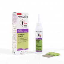 Pranarôm Pranapoux Flash Loción Tratante Antipiojos y Liendres 100 ml - Easypara