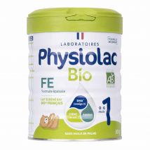 Physiolac 1 Bio Formule de 0 à 6 mois De 0 A 6 Mois 800g - Easypara