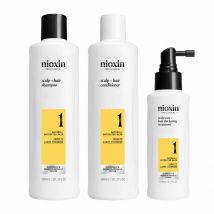 Nioxin System 1 Kit para la caída moderada y natural del cabello 700 ml - Easypara