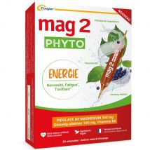 Mag 2 Phyto energía nervios cansancio 30 ampollas - Easypara