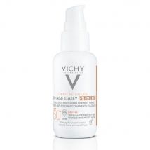 Vichy Capital Soleil Fluide anti-photo vieillissement SPF50+ PIGMENT Uv-Age Daily 40ml - Easypara