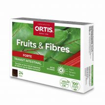 Ortis Frutas y fibras Forte 24 cubos - Easypara