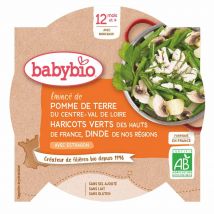 Babybio Plato Con Tropezones A Partir De 12 Meses 230g - Easypara