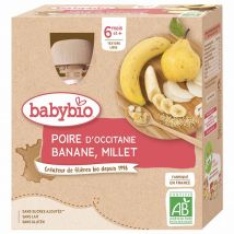 Babybio Pack De Frutas A Partir De 6 Meses frutas 4x90g - Easypara