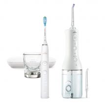 Philips Sonicare Juego Power Flosser 3000+ Diamond Clean 9000 - Easypara