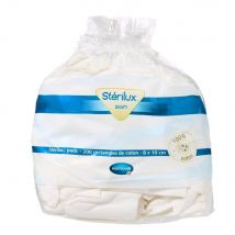 Hartmann Sterilux Sterilux Pads de algodón 8x10cm 8x10cm 200 rectángulos - Easypara
