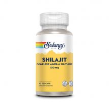 Solaray Shilajit 100mg Complexe Minéral Fulvique 30 Capsules - Easypara