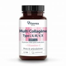 Vitavea Santé Mutli Colágeno + Vitamina C 60 cápsulas - Easypara