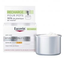 Eucerin Hyaluron-Filler + 3x Effect Recambio de Cuidado Diurno SPF30 50 ml - Easypara