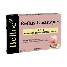 Belloc Reflujo gástrico 20 comprimidos masticables - Easypara