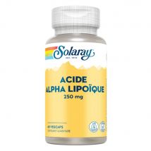 Solaray Ácido alfa lipoico 250 mg 60 cápsulas - Easypara
