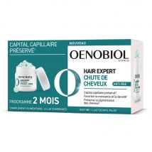 Oenobiol Hair Expert Anticaída del cabello por envejecimiento 2x60 comprimidos - Easypara