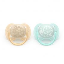 Avent Ultra Soft Chupetes de ortodoncia 0 a 6 meses Piel sensible x2 - Easypara