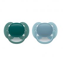 Avent Ultra Soft Chupetes de ortodoncia 18 meses Piel sensible x2 - Easypara