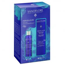 Sanoflore Merveilleuse Coffret Fluide Liftant Anti-Rides et Aqua Peeling Lissante Bio OFFERT - Easypara