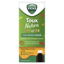 Vicks Toux Natura Jarabe infantil para la tos seca y grasa 140 ml - Easypara