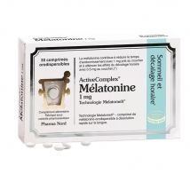 Pharma Nord ActiveComplex Melatonina Sueño y desfase horario 30 compimés - Easypara