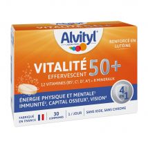 Alvityl Vitalidad 50+ 30 comprimidos efervescentes - Easypara