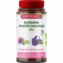 Superdiet Burdock-Pensamiento salvaje ecológico 80 comprimidos - Easypara