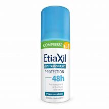 Etiaxil Antitranspirante Desodorante Compresas 48h Protect Piel sensible 100 ml - Easypara