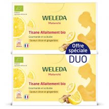 Weleda Infusión lactancia bio sabor limón y jengibre 2 x 20 sobres - Easypara
