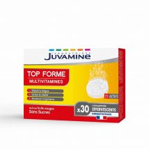 Juvamine Top Forma Multivitaminas sin azúcares 30 comprimidos efervescentes 2 capas - Easypara