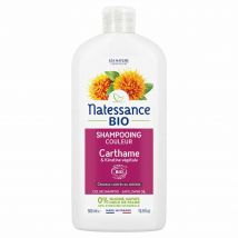 Natessance Capilar Champú color carthamo bio y queratina vegetal 500 ml - Easypara