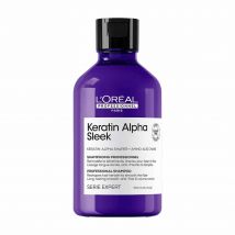 L'Oréal Professionnel Serie Expert Keratin Alpha Sleek Champú con queratina cabello con frizz y rebelde 300 ml - Easypara