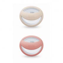 Nuk Mommyfeel Sucettes Physiologiques en Silicone 0 à 6 Mois x2 - Easypara