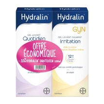 Hydralin Uso Diario Gyn Irritazione + Gel detergente intimo quotidiano 200 ml - Easypara