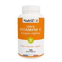 NutriZoé Vitamina C vegetal 120 cápsulas - Easypara