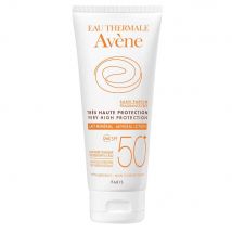 Avène Solar Loción mineral protección solar muy alta pieles intolerantes SPF50+ 100ml - Easypara