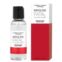 Mixgliss Fatal Lubrifiant Et Massage A Base De Silicone Gout Rose Velours 50ml - Easypara