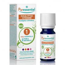 Puressentiel Aceites Esenciales Eucalipto Limón Bio 10 ml - Easypara