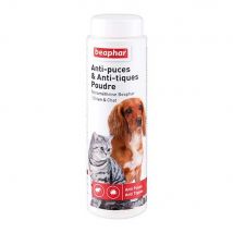 Beaphar Tetrametrina polvo antipulgas y antigarrapatas para perros y gatos 150g - Easypara