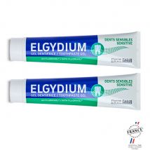 Elgydium Dentífrico dientes sensibles con fluorinol 2x75ml - Easypara