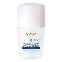 Vichy Desodorante Desodorante 24h tacto seco roll-on pieles sensibles 50ml - Easypara