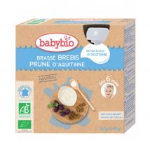 Babybio Leche de oveja ecológica 6 meses Biberón 4x85g - Easypara