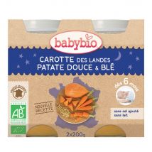 Babybio Menu Buenas Noches A Partir De 6 Meses Bio 2x200g - Easypara