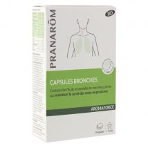 Pranarôm Aromaforce Cápsulas Bronquios Bio 30 Cápsulas - Easypara