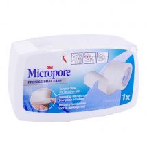3M Micropore Enlucido microporoso Piel sensible 9.14mx2,5cm - Easypara