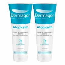 Dermagor Atopicalm Crema corporal nutritiva para toda la familia 2x250ml - Easypara