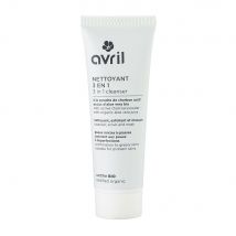 Avril Limpiador 3 en 1 con polvo de Carbón activo Bio pieles mixtas a grasas 50 ml - Easypara